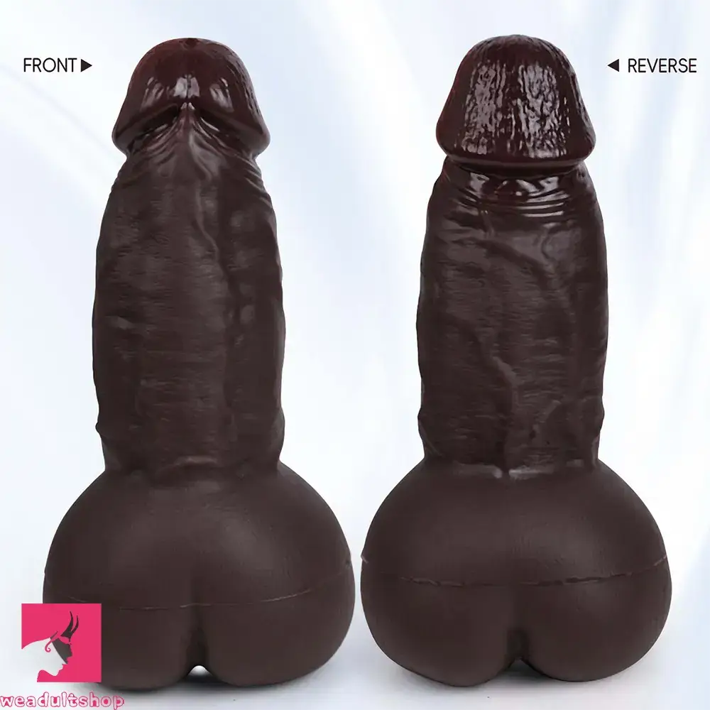 8.6in 3D Anal Tunnel Pocket Pussy Dildo With Anus Smooth Head Love Toy