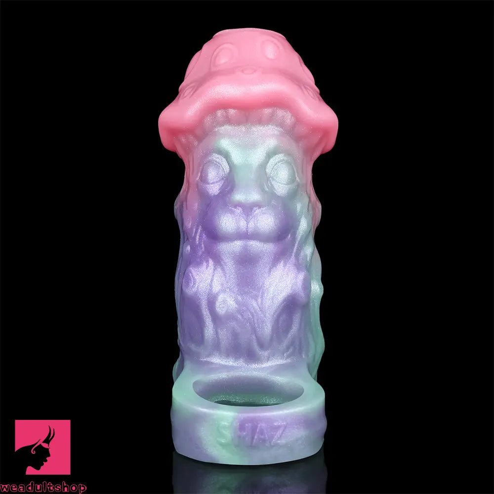 4.44in Spore Bloom SHAZ-3016 Fantasy Hollow Dildo Cock Sleeve Extension