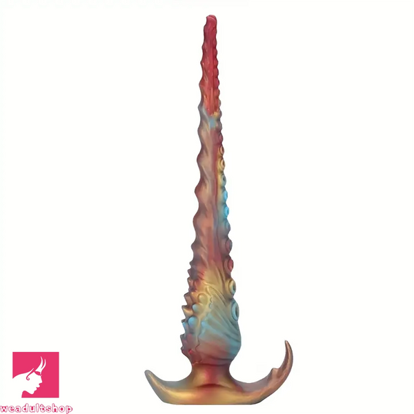 13.58in 17.51in 22.55in Long Huge Tentacle Silicone Skin Feel Cock Dildo
