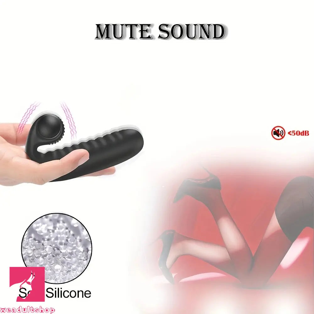 3.82in 2 in 1 Finger Dildo Wearable Clitoral Stimulator Couple Game