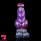 7.48in Silicone Penis Sleeve With Cock Ring Fantasy Vaginal Hollow Dildo