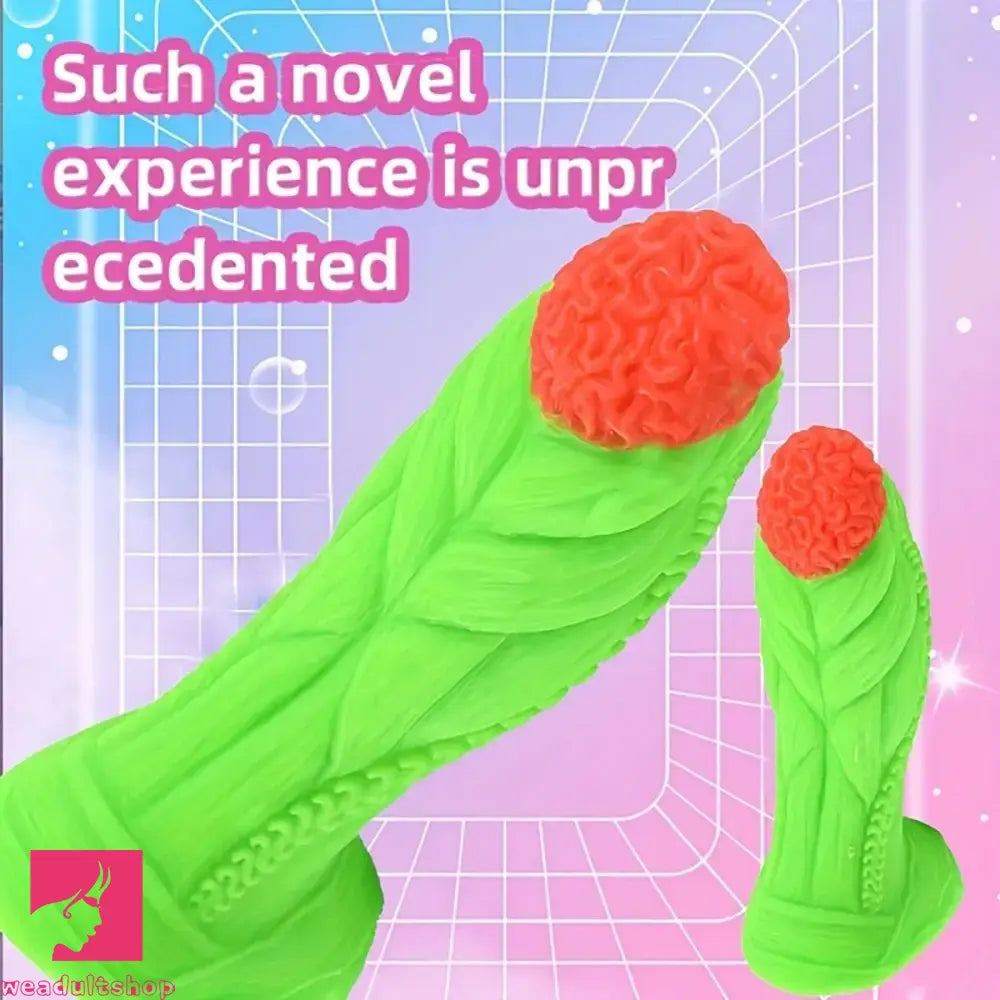 2.56in Small Bird Silicone Fantasy Safe Soft Dual Color Device Orgasm Dildo