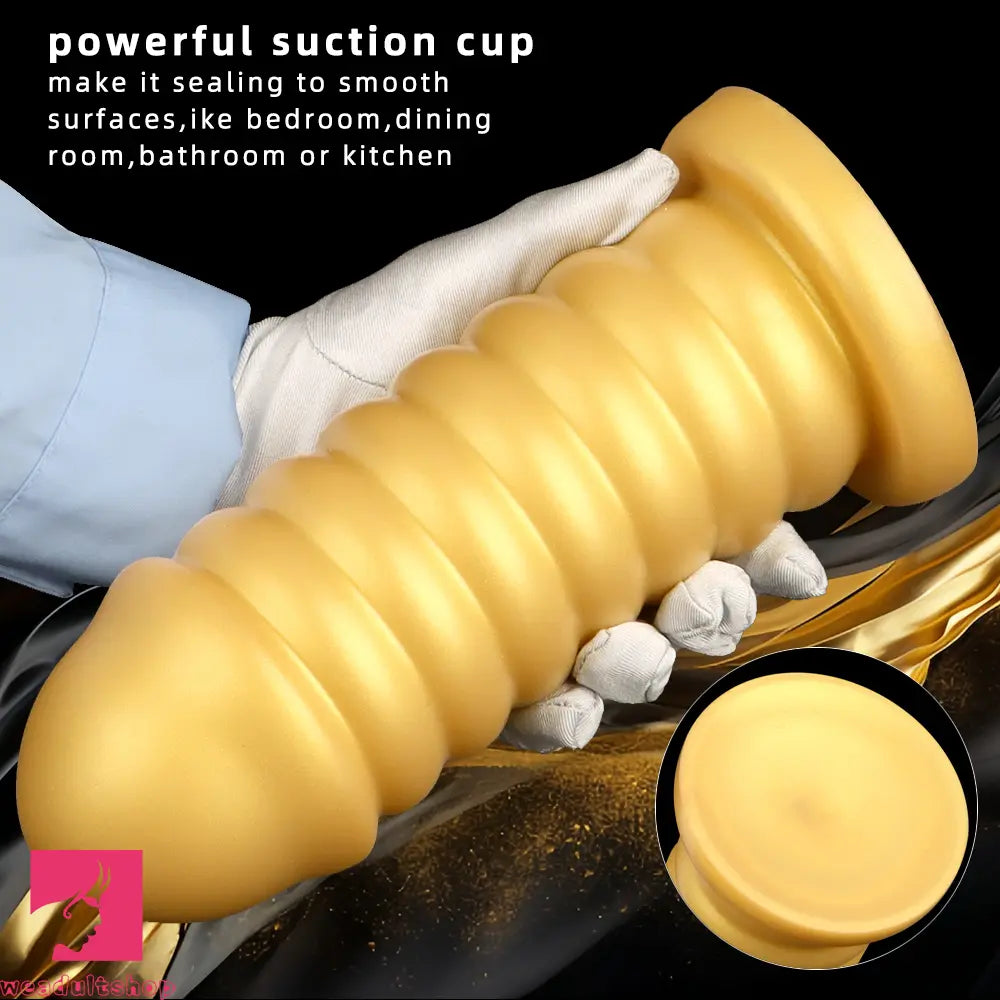 6.7in 9.05in Silicone Suction Cup Soft Bead Anal Plug Dildo For Anal Clit