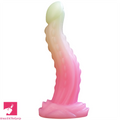 7.28in Luminous Tentacle Silicone Soft Dildo For Women Men Penis Fucking