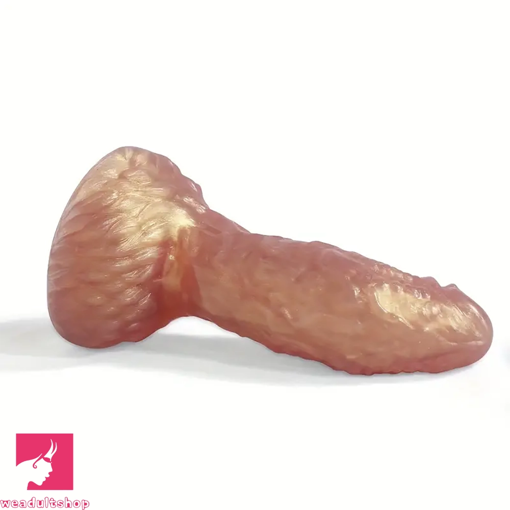 6.68in 8.07in 8.66in Gilded Pangolins Monster Soft Big Silicone Dildo
