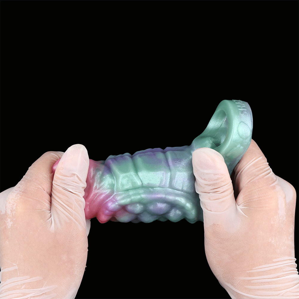 4.84in Gloomthorn SHAZ-3020 Fantasy Hollow Dildo Sleeve Cock Extension