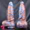 9.64in Super Huge Thick Dildo Mixed Color Monster Dildo Adult Dilation