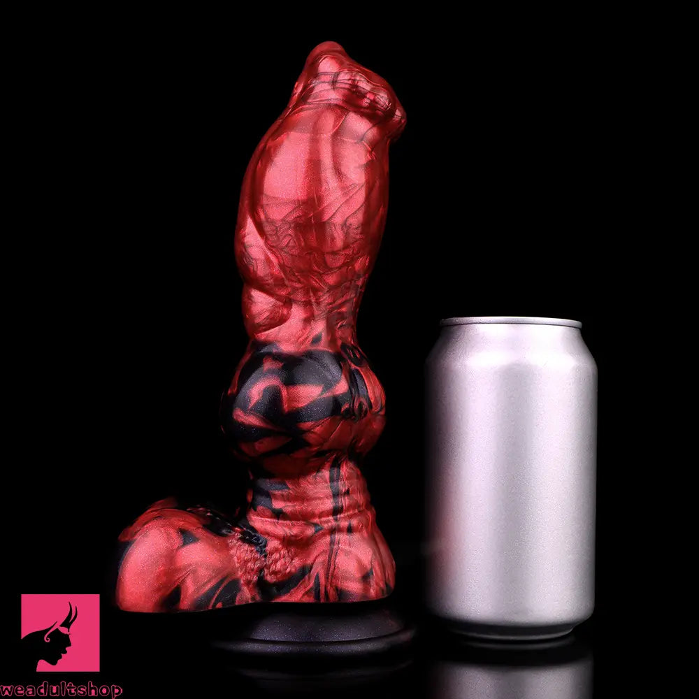 8.46in Dog Knot Super Realistic Texture Soft Deep Penetration Cock Sex Toy