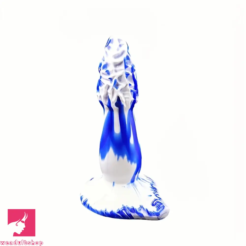 8.2in Realistic Fantasy Dildo For Hands-free Sex Flexible Shaft Testicles