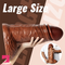 15.16in Realistic Silicone Big Dildo Sex Toy Thick G-spot Anal Prostate Dildo
