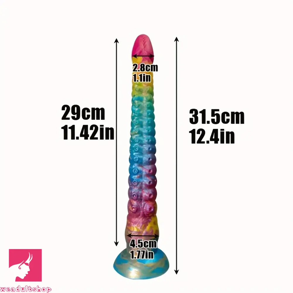 11.42in Octopus Tentacle BDSM Toy Male Female Anal Dildo Prostate Sex Toy