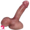 7.08in Silicone Soft Realistic Dildo Feel Like Skin Dildo For Men Women Penis