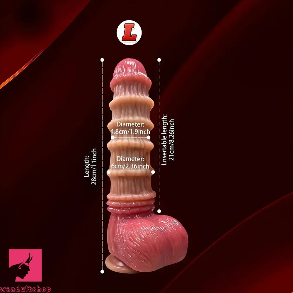 8.66in 9.4in 11in Liquid Silicone Soft Big Dildo Fantasy Odd Cock Sex Toy