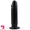 8.66in Big Black PVC Dildo Penis Big Suction Cup Adult Clitoral Stimulator