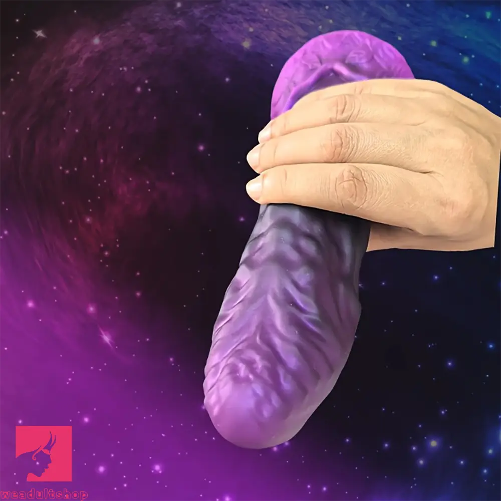 9.44in Large Soft Silicone G-Spot Massager Unisex Adult Self-Play Dildo