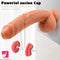 8.46in Realistic Big Dildo Skin Feeling Toy For Women Clitoral Stimulator