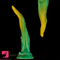13.9in Simulated Realistic Long Octopus Alien Soft Suction Cup Cock Dildo