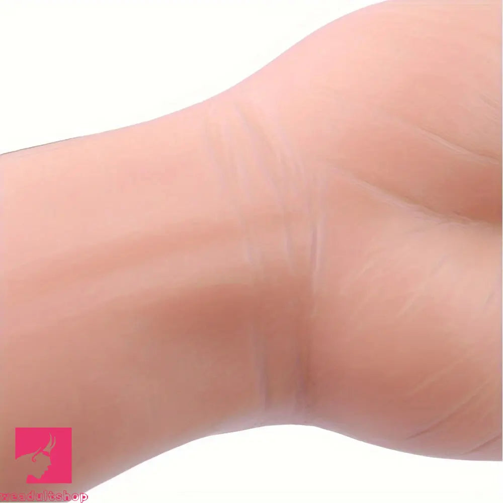 9.84in Big Fist Anal Plug Skin Color Dildo For Clit with Strong Suction Cup