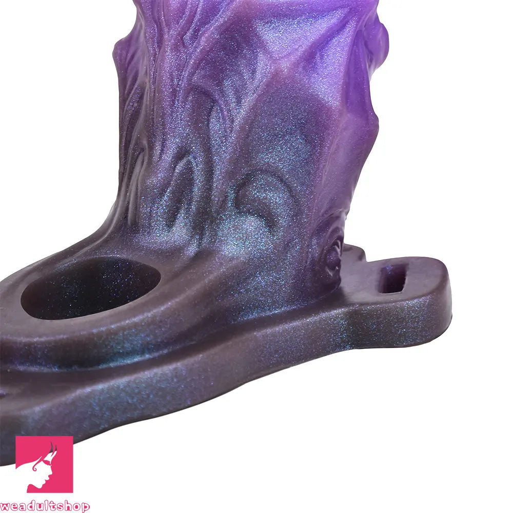 5.39in Scary Dragon Beast Creature Hollow Dildo Sleeve With Cock Ring