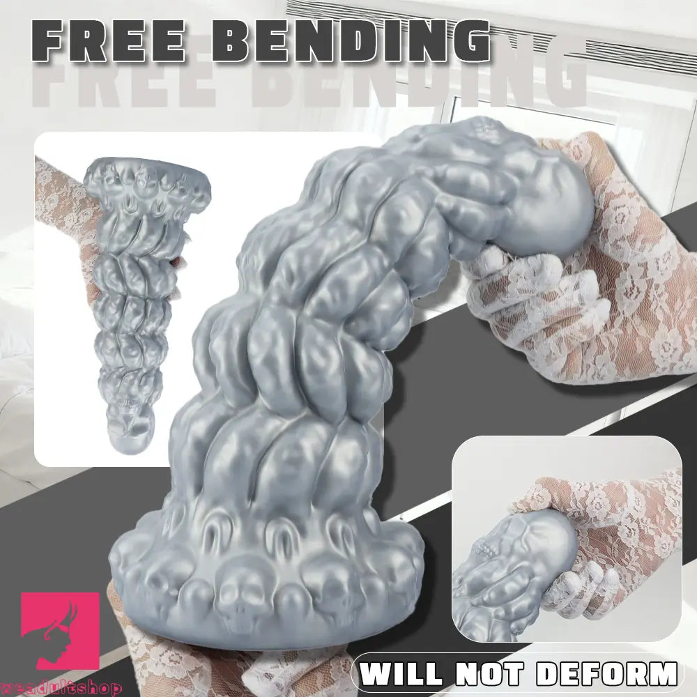 7.87in 10.23in 12.59in Scary Huge Fantasy Butt Plug Dildo Sex Toy Masturbator