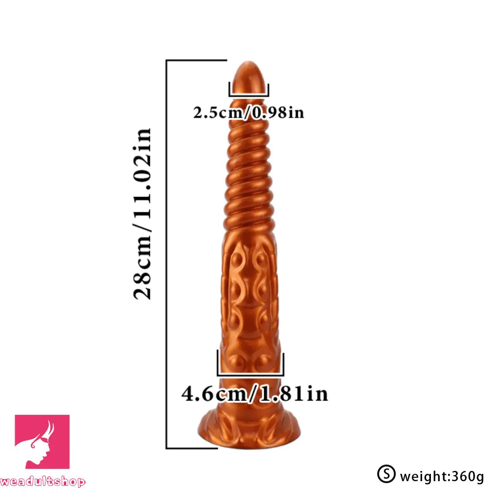 11.02in 14.17in 17.71in Tentacle Long Huge Fantasy Dildo Durable Manual Toy
