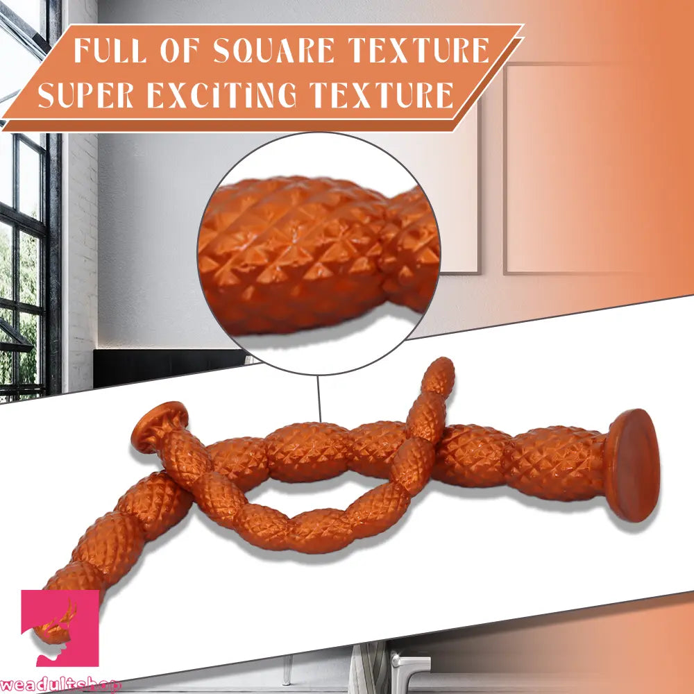 15.74in 23.62in Extra Long Whip Anal Plug Dildo Adult Male and Female Toy