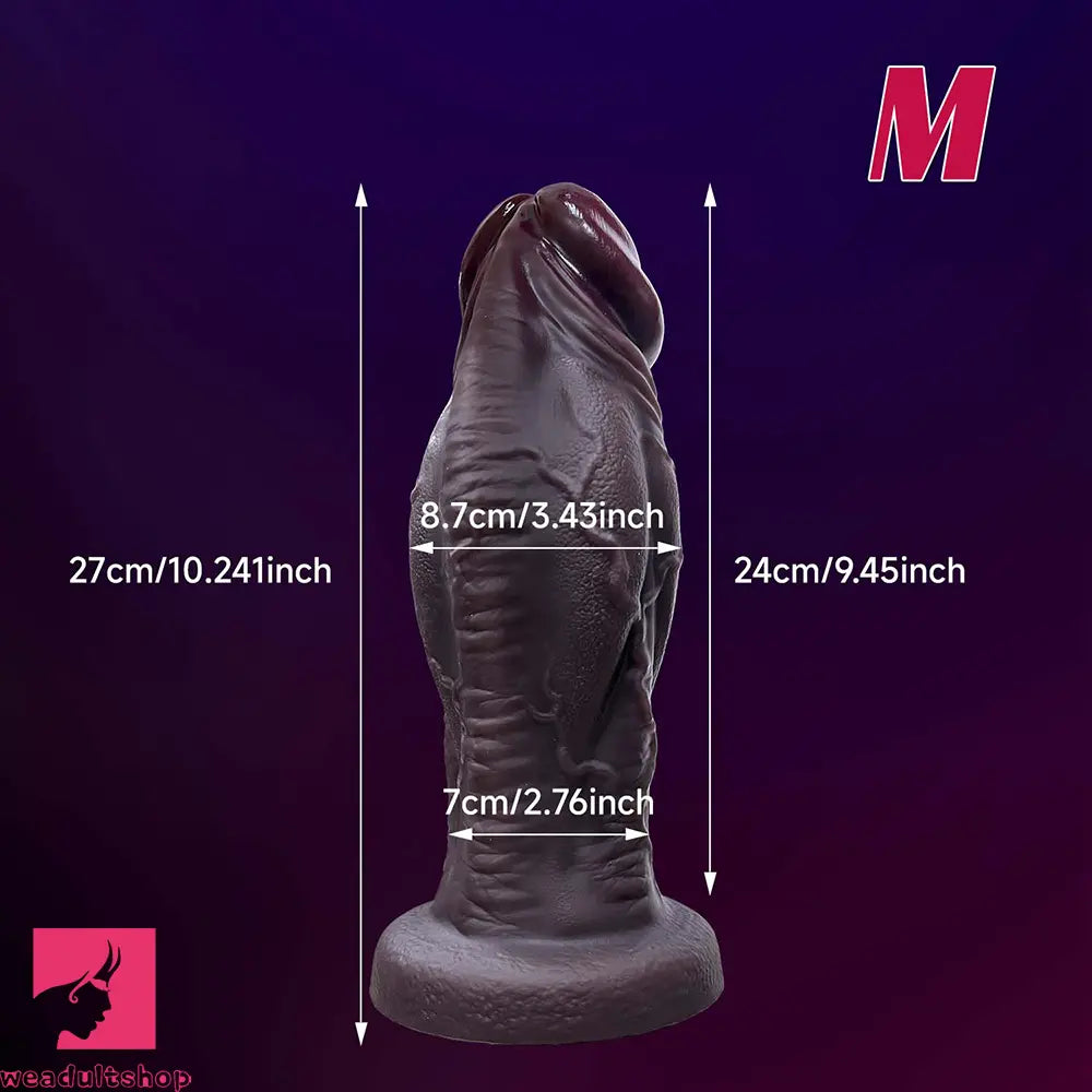 6.69in 8.66in 10.24in 11.42in 12.99in Thick Glans Real Veins Flirting Toy Dildo