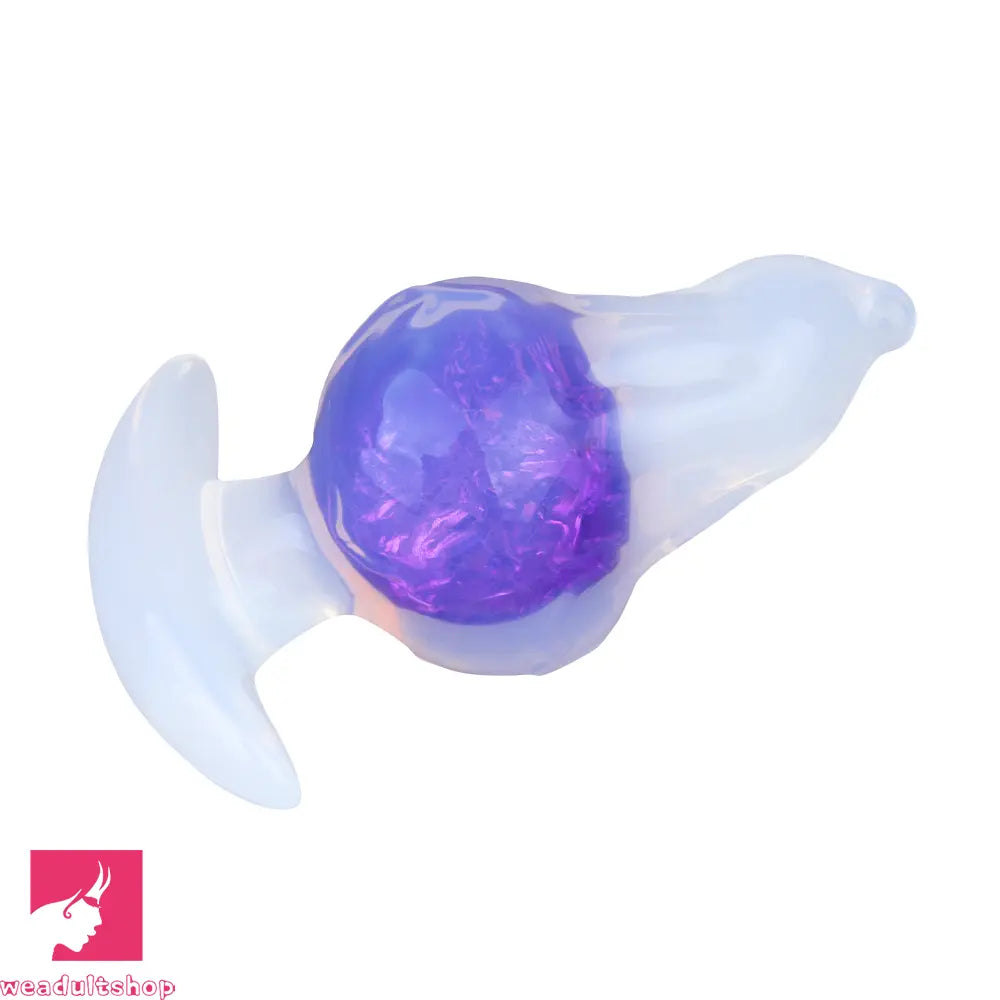 5.51in Luminous Silicone Anal Beads Dildo Anal Sex Toy For Women Sex