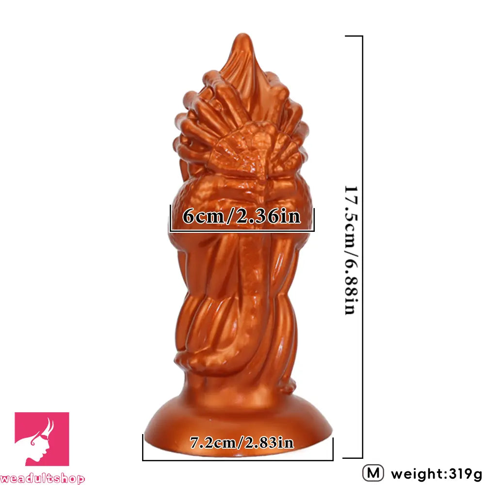 4.52in 6.88in 9.05in Fantasy Monster Butt Plug Dildo Vaginal Masturbator