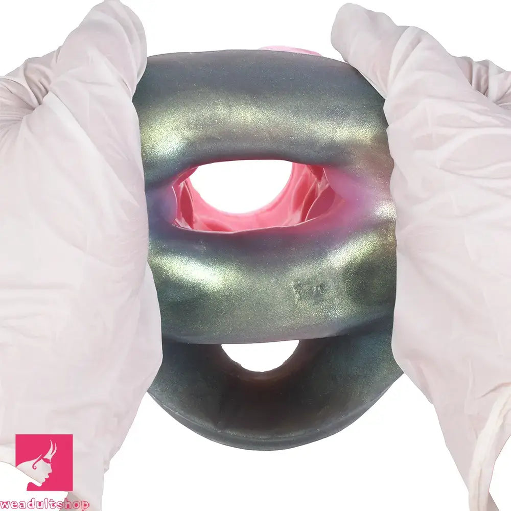 4.17in 4.84in 5.62in Monster Knot Cock Sleeve Dildo Hollow Male Penis