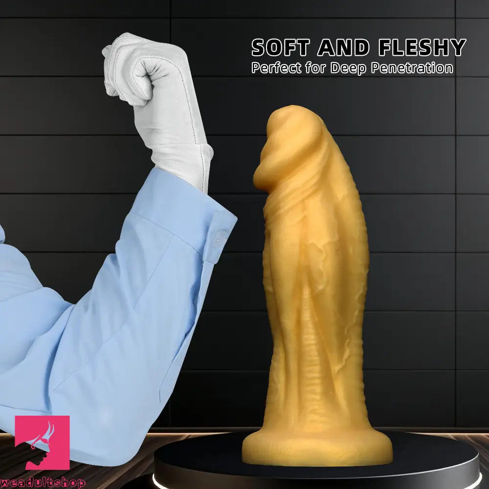 8.66in 10.23in 11.41in Extra Large Silicone Soft Anal Expansion Cock Dildo