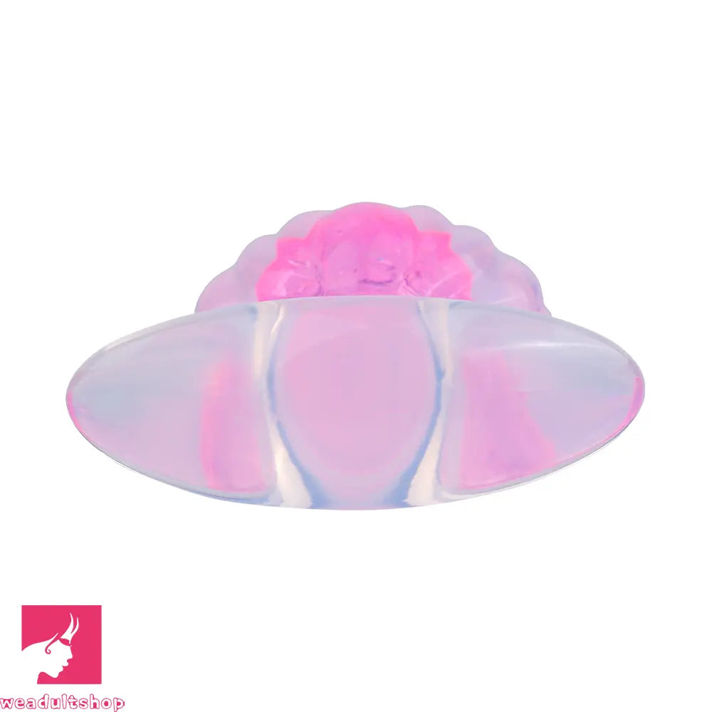 3.27in 3.86in Silicone Butt Plug Dildo Vaginal Massager & Anal Stimulator