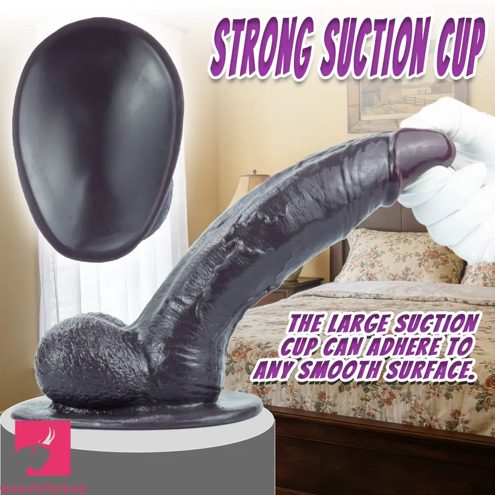 8.26in 9.84in 11in Realistic Feeling Silicone Big Soft And Bendable Anal Dildo