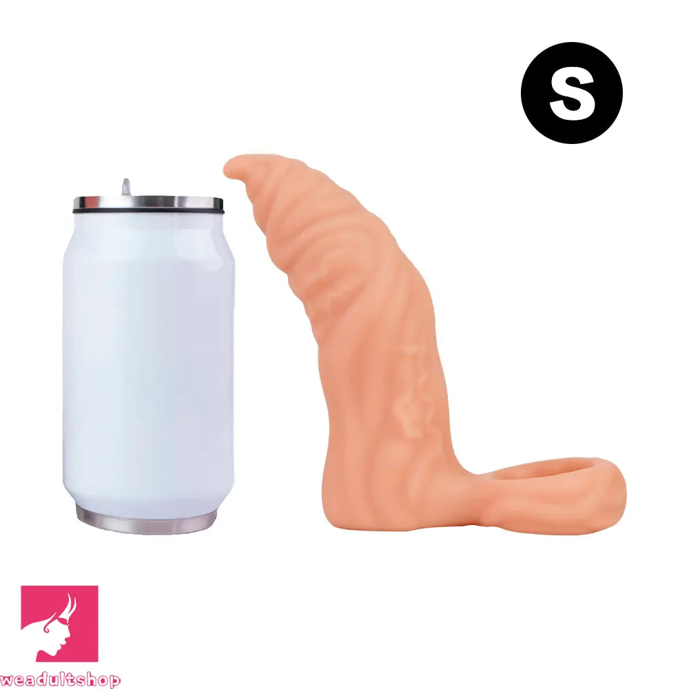 6.18in 7.48in Vibrating Fantasy 10 Modes Cock Sleeve Dildo For Females