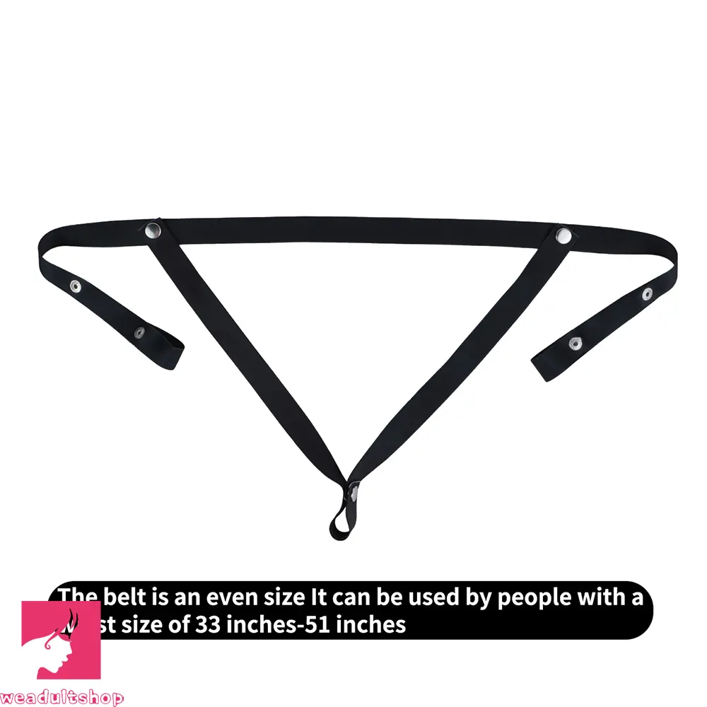 5.7in Silicone Horse Penis Male Cage Strap on Chastity Dildo With Lock