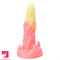 7.48in Luminous Fantasy Silicone Soft Penis Dildo With Spiked Penis Texture