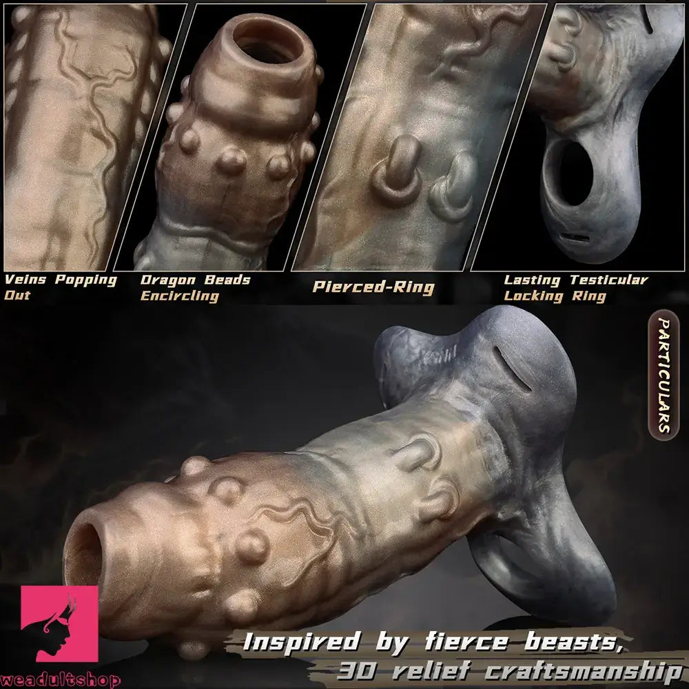 5.2in 6.69in Tentacle Strap on Hollow Dildo Sleeve Reusable Cock Sleeve