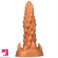 7.48in Luminous Fantasy Silicone Soft Penis Dildo With Spiked Penis Texture