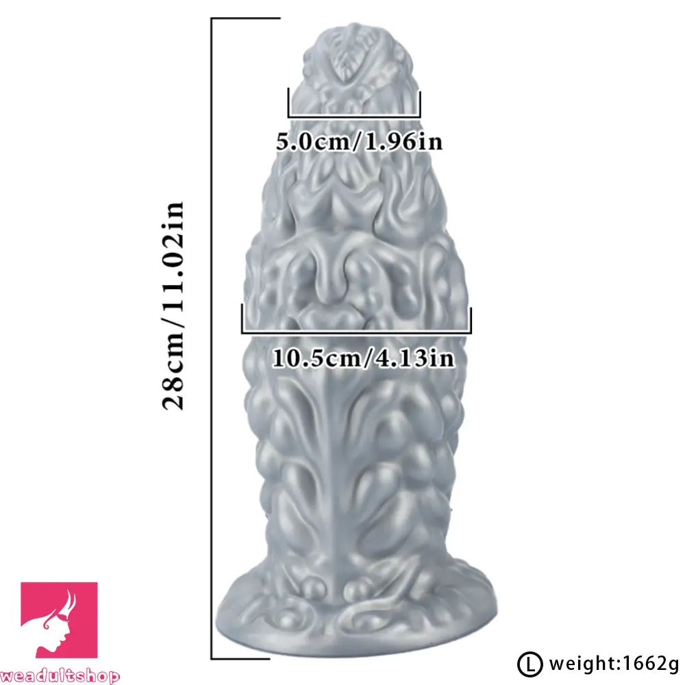 6.69in 9.05in 11.02in Fantasy Big Thick Butt Plug Dildo For Anal Love Massage
