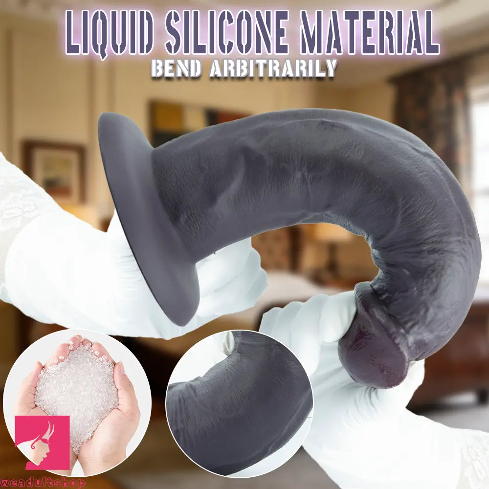 9.05in 11.02in 12.59in Egg-free Silicone Big Dildo For G Spot Adult Product