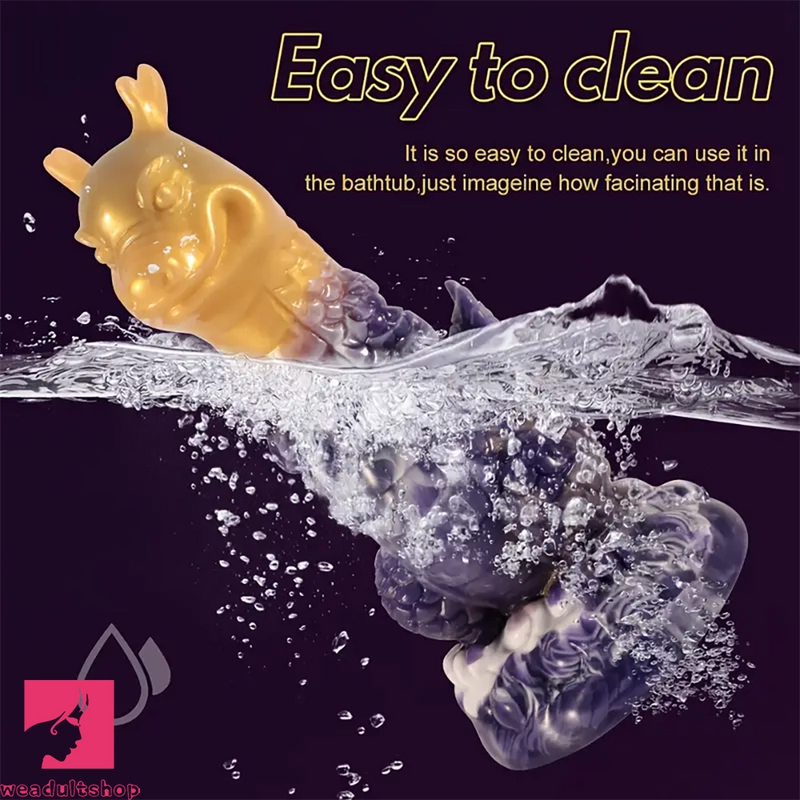 7.87in Realistic Silicone Dragon Dildo For G-Spot Stimulating Ball-Free