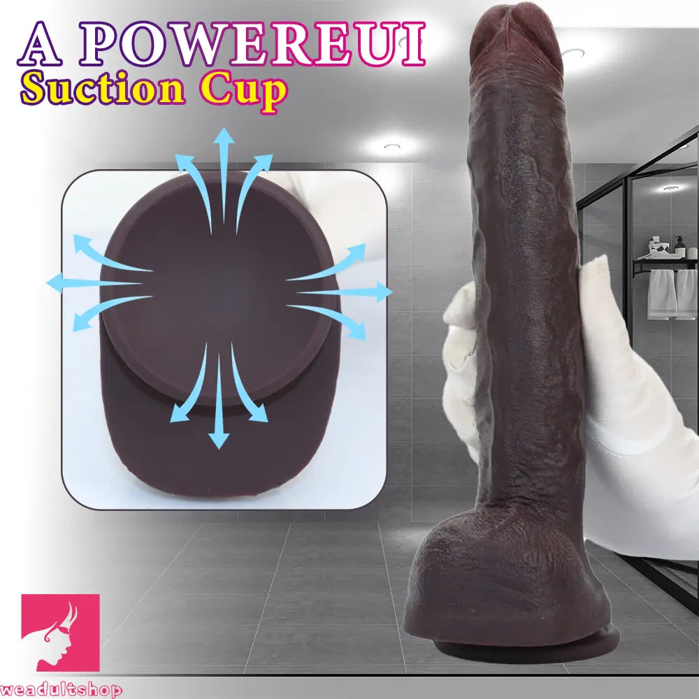 11.02in Soft Silicone Big Dildo Lifelike Cock Adult Sex Toy Adult And Games
