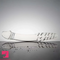 8.85in 9.05in Glass Double Penetration Spiked Dildo With Textured Ridge