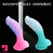 7.67in Luminous Silicone Soft Dragon Dildo For Women Penis Masturbation