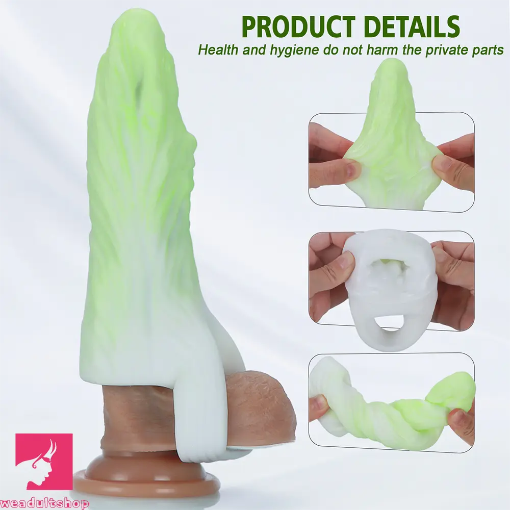 5.11in 5.51in 5.9in Thick Vegetable Cock Hollow Sleeve Cabbage Penis Sleeve