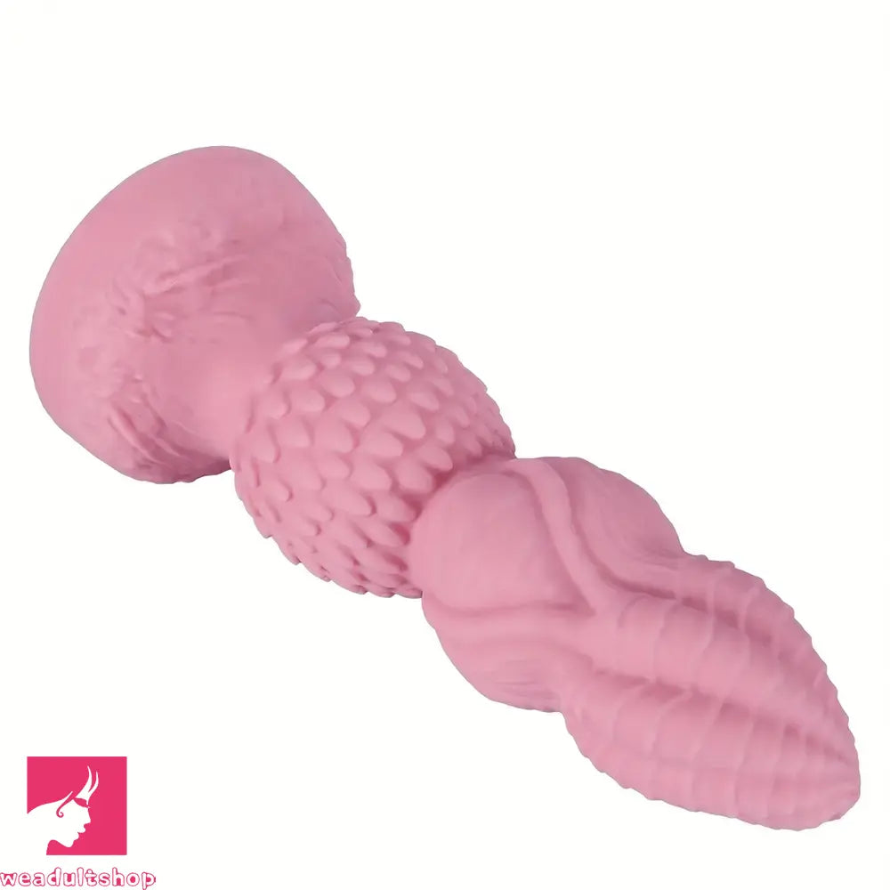 7.28in 9.05in 10.63in 11.81in 13.38in Fantasy Silicone Soft Clitoris Anal Dildo