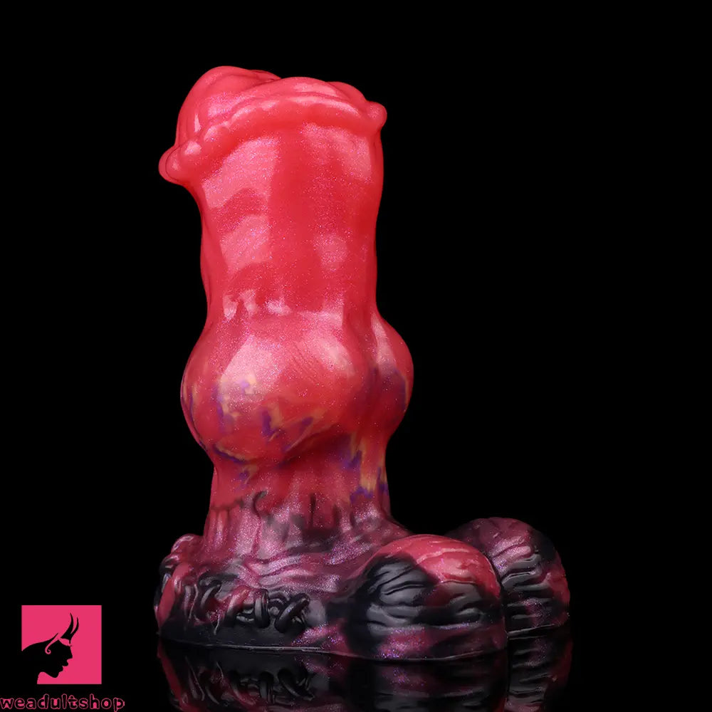 5.43in Horse Knot Silicone Fantasy Dildo For G Spot Sex Anal Toy Play