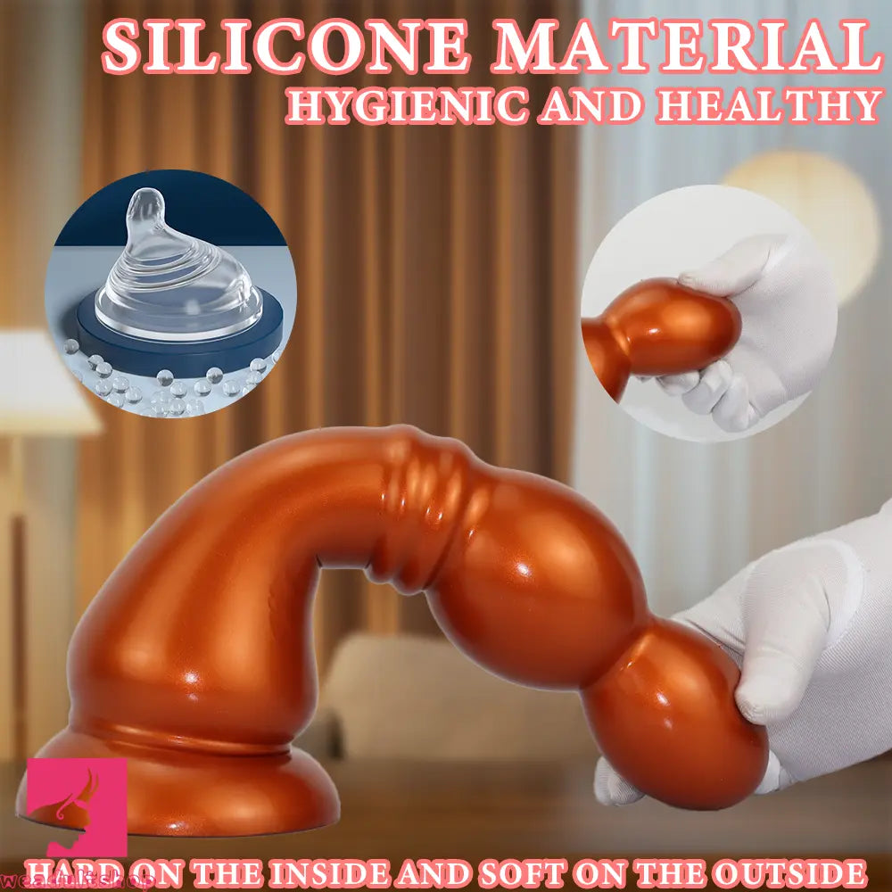 7.04in 9.84in 12.79in Chess Shape Thick Anal Plug Dildo Clitoral Love Toy