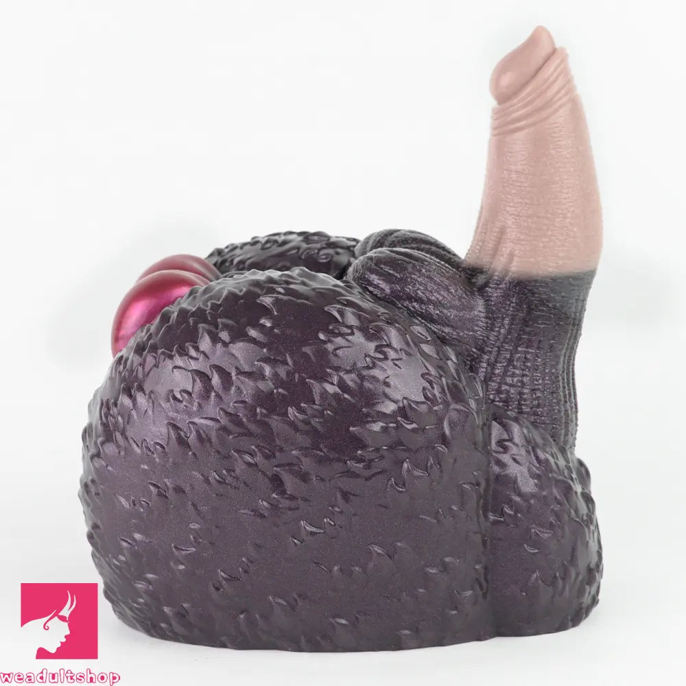 8.26in Dog Fantasy Silicone Dildo With Masturbator G-Spot Sensory Love