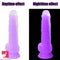 7.48in 9.25in Luminous Silicone Soft Dildo For Men Women Fucking Sex